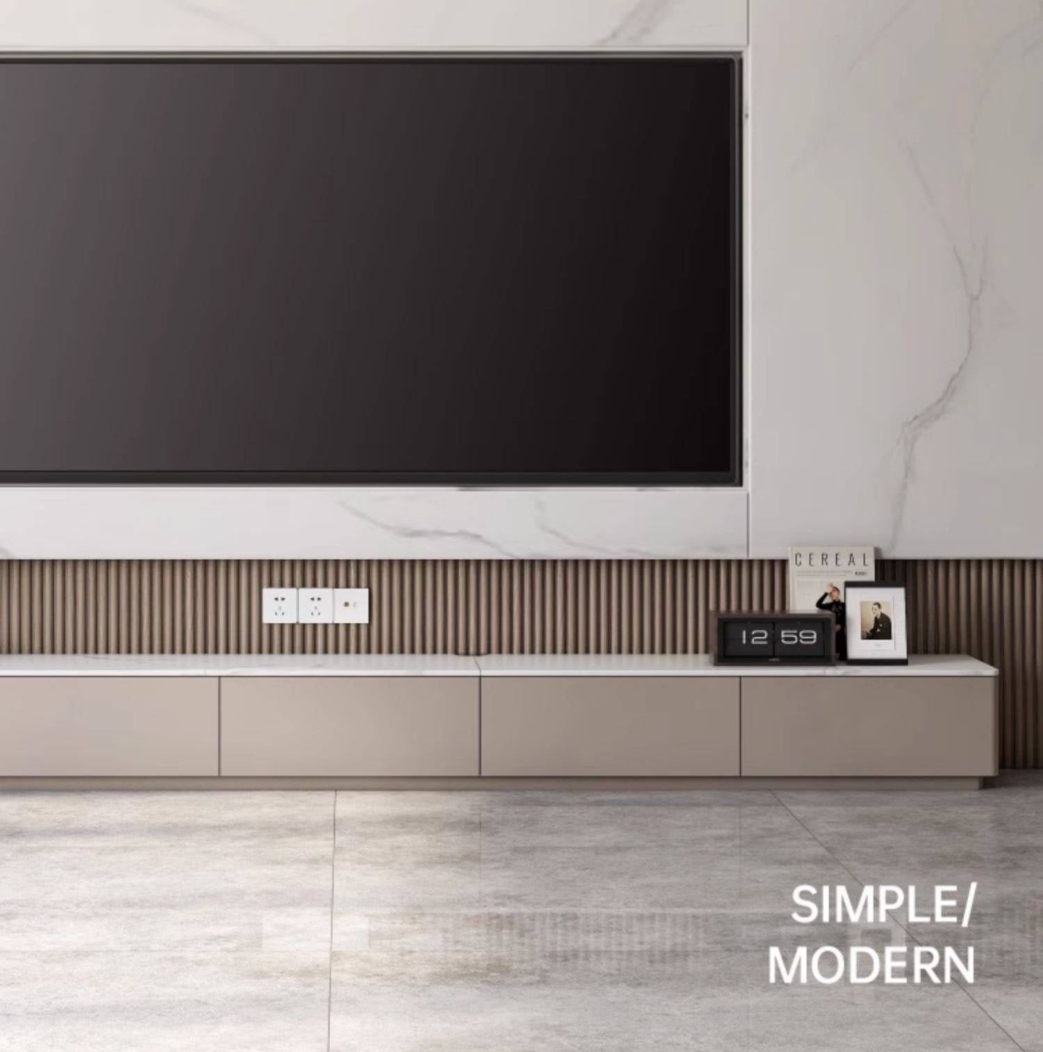 Oak, Tulip Tree, Poplar, Black Walnut Solid Wood TV Stand