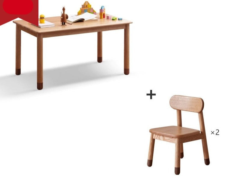 Oak Solid Wood Handmade Children's StudyTable