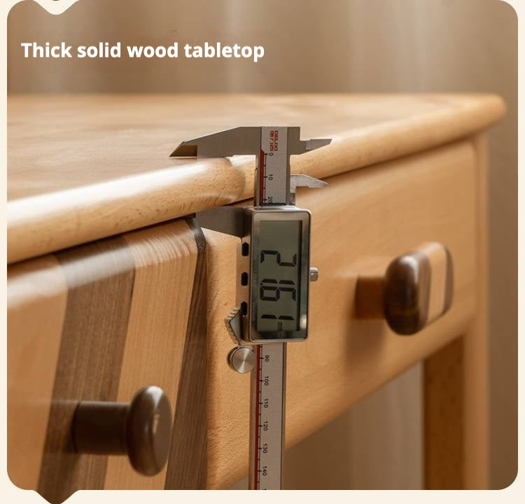 Beech Solid Wood Children's Study Table.