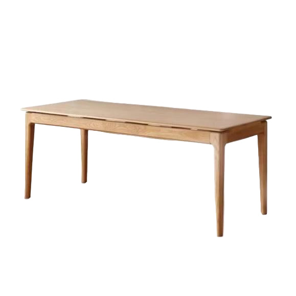 Ash Solid Wood Large Nordic Office Desk