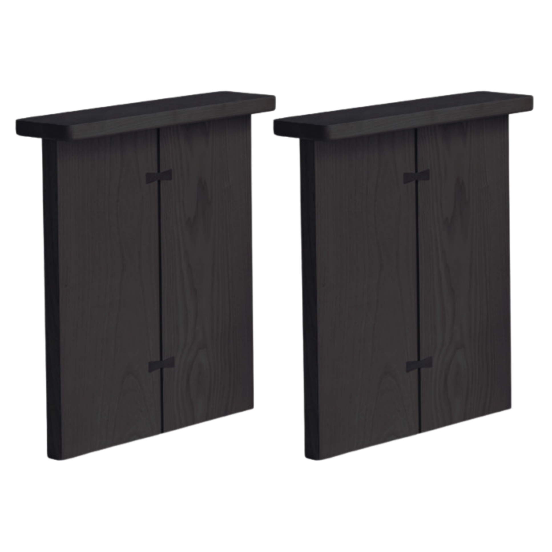 Black Walnut, South American Walnut, Ash Solid Wood, Metal, Acrylic Table Legs