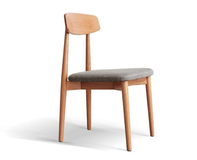 2 pcs set- solid wood dining chair simple modern-