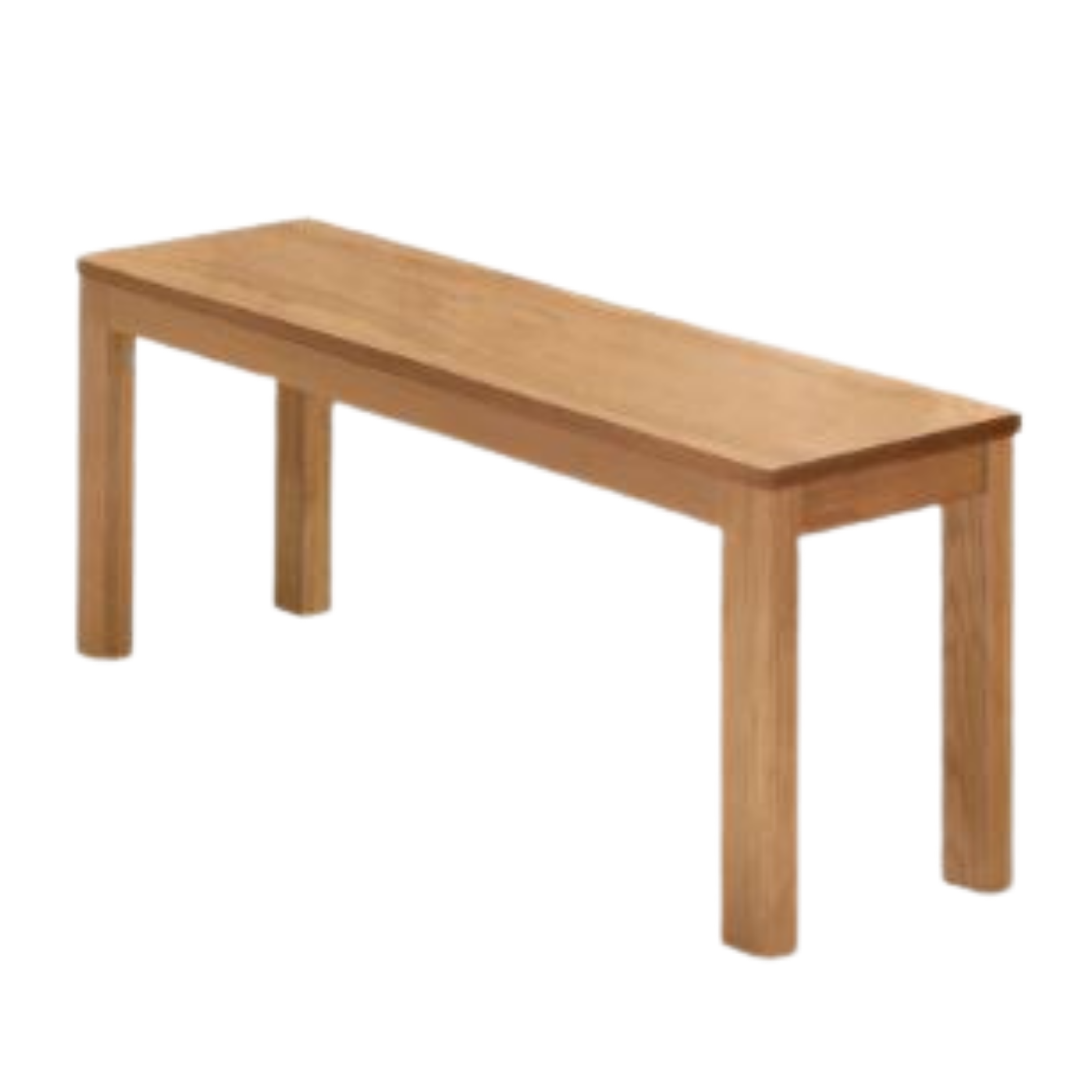 Ash, Oak, Beech, Solid Rubberwood Wide Seat Bench