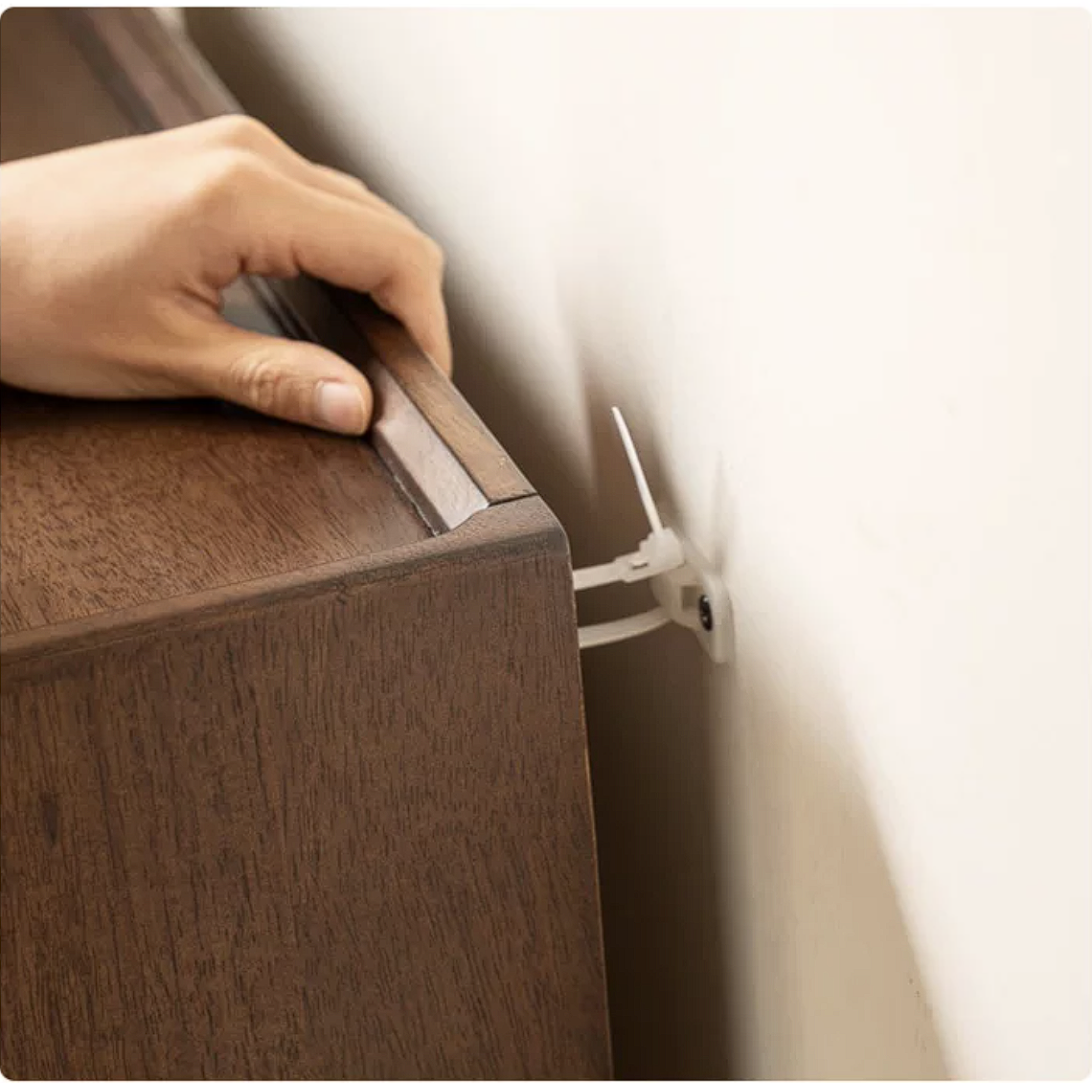 Rubberwood Solid Wood Shoe Cabinet with Space Saving Flip Storage