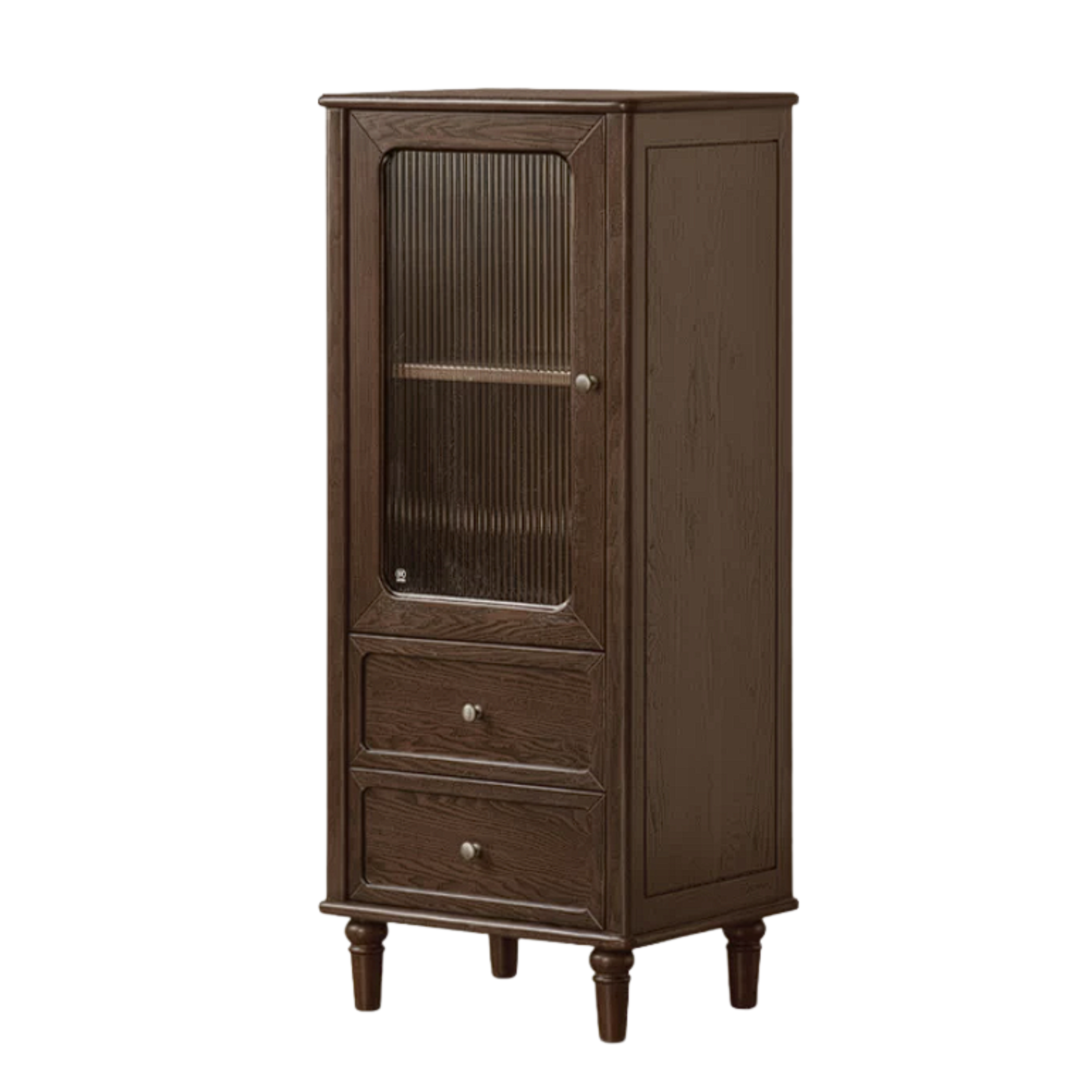 Black Walnut Solid Wood Side Cabinet
