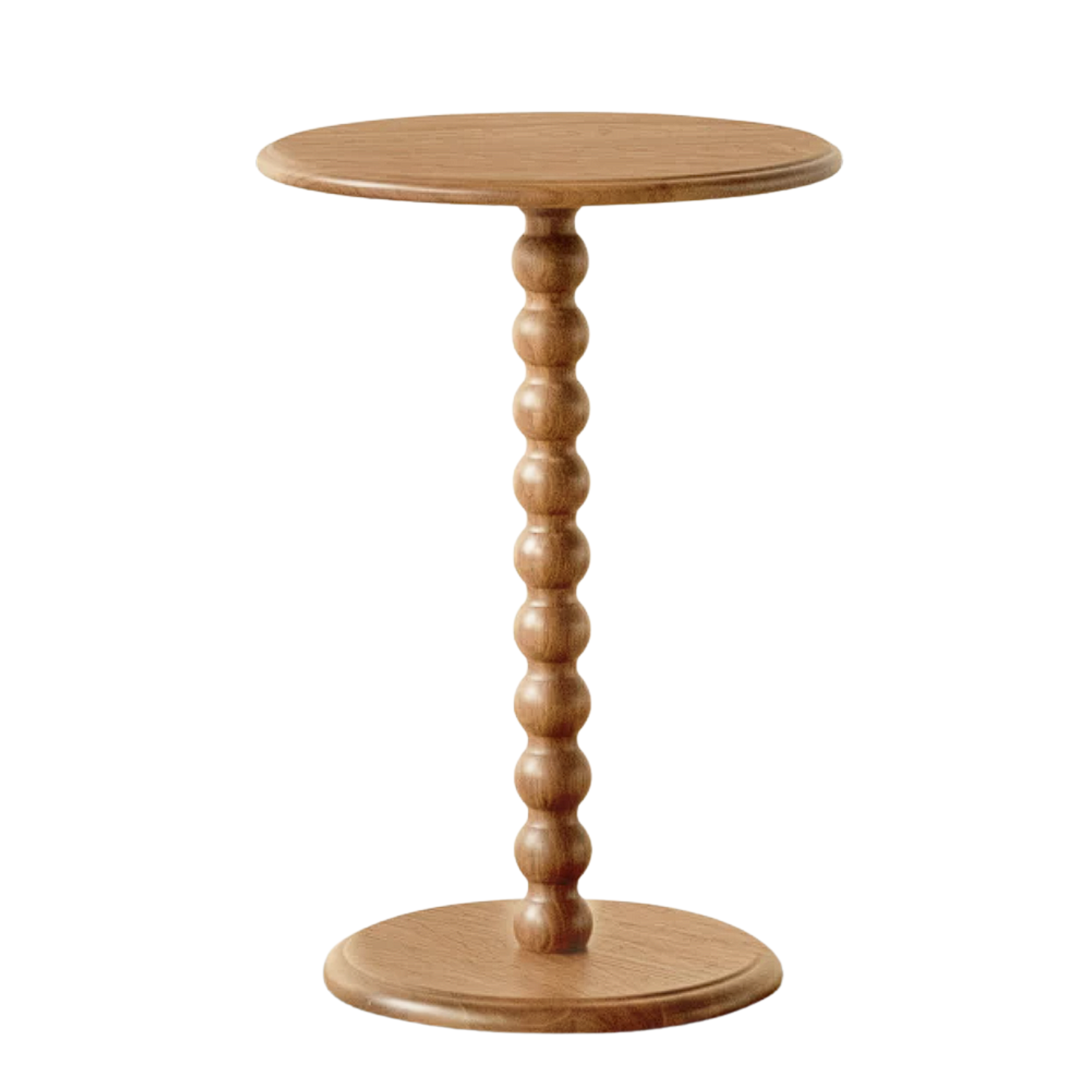 Black Walnut, Poplar, Ash, Cherry Wood, Solid Rubberwood American Retro Side Table