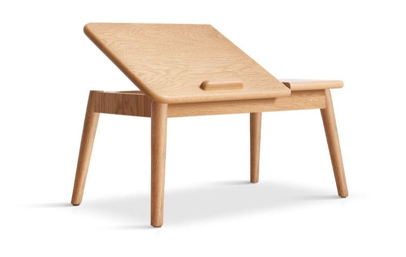 Oak , Beech solid wood bay window table"