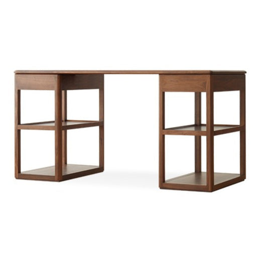 Black Walnut Solid Wood Modern Study Desk