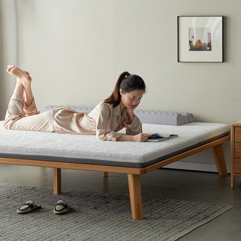 Zero-Glue Natural Coconut Fiber Eco-Friendly Double Mattress, Thin and Firm with Spinal Support 12cm, 8cm, 6cm