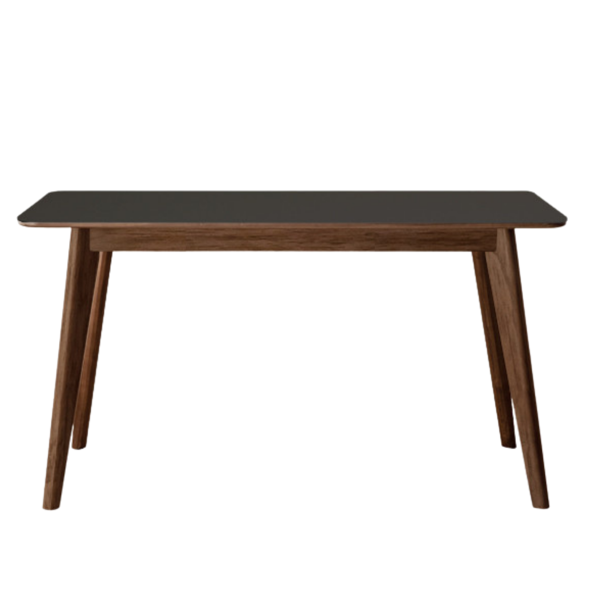 Ash, Black Walnut, Sandalwood Solid Wood Rock Plate Nordic Dining Table