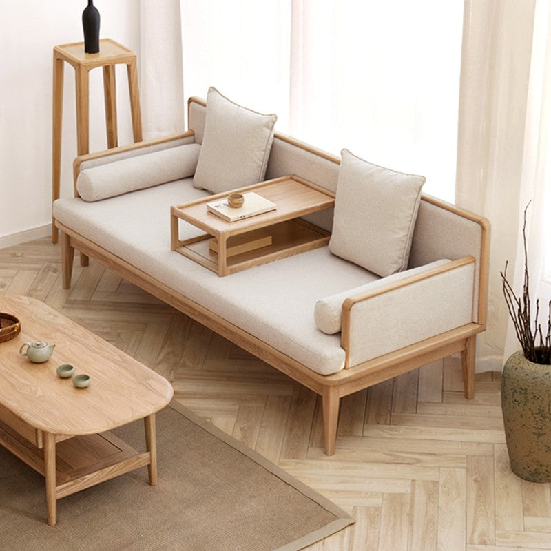 Ash, Oak Solid Wood Bay Window Table