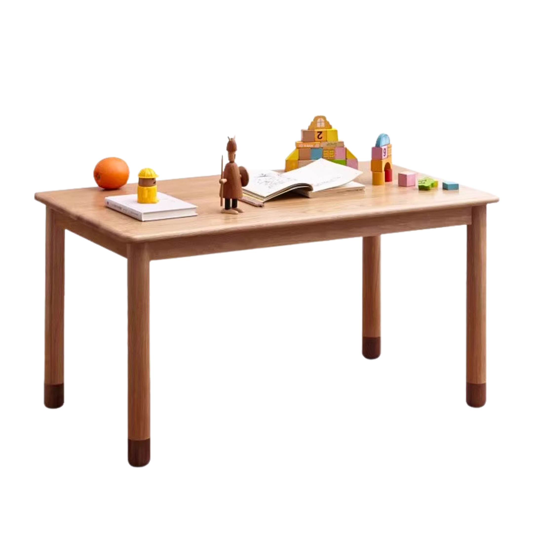 Oak Solid Wood Handmade Children's StudyTable
