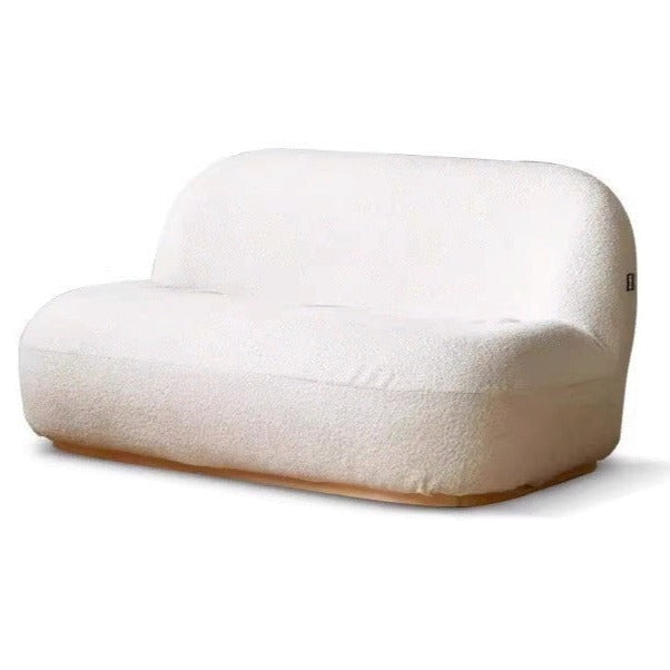 Lamb Fleece Faux Shearling Sofa.