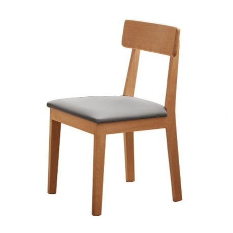 Set 4 pcs European Beech Solid Wood Modern Dining Chair