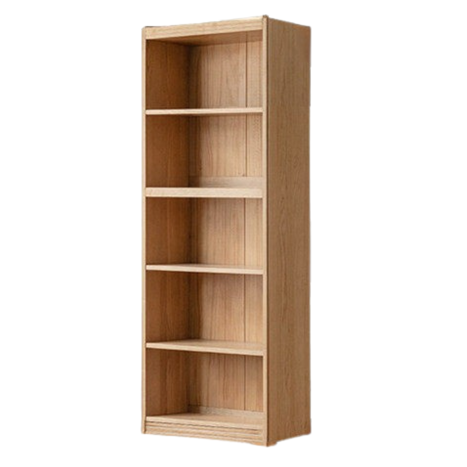 Ash, Oak Solid Wood Modern Combination Bookcase Integrated Card Seat