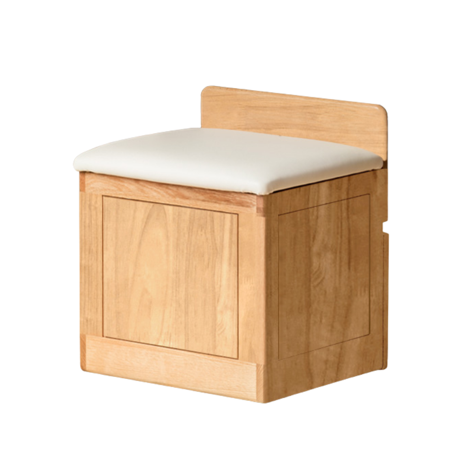 Oak, Solid Rubberwood Modern Dressing Table.