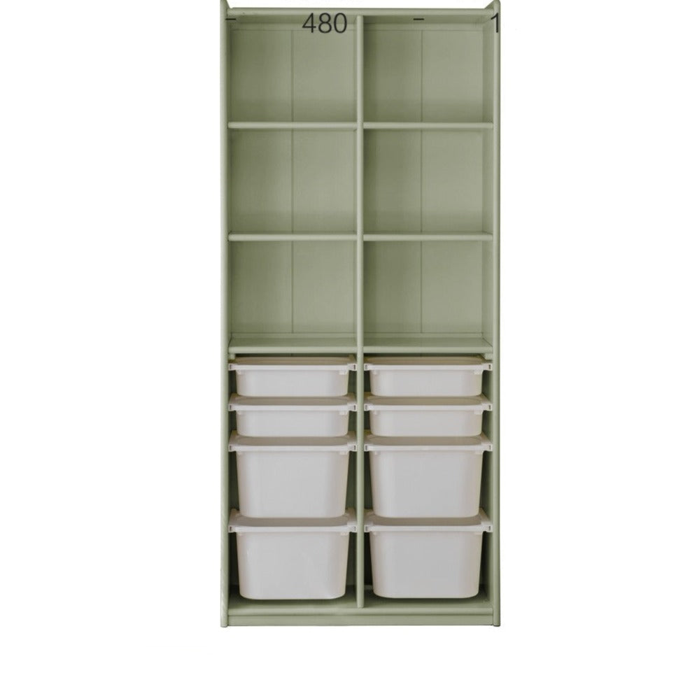 Poplar Solid Wood Children's Сombination Bookshelf