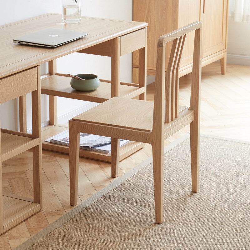 Black Walnut, Ash Solid Wood Dining Chair 4pcs