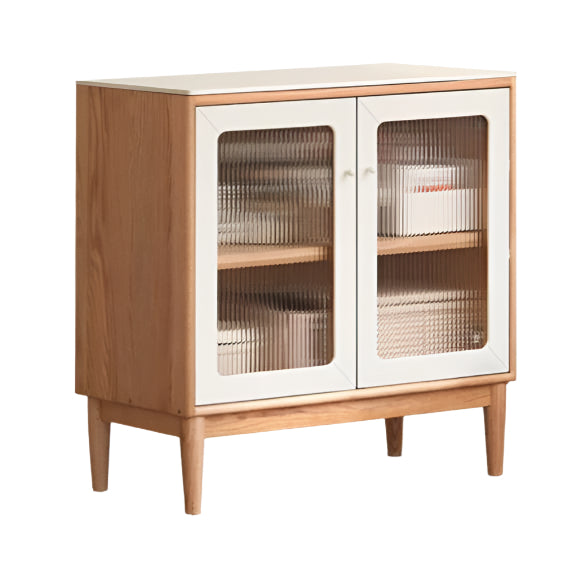 Oak Solid Wood Rock Board Sideboard
