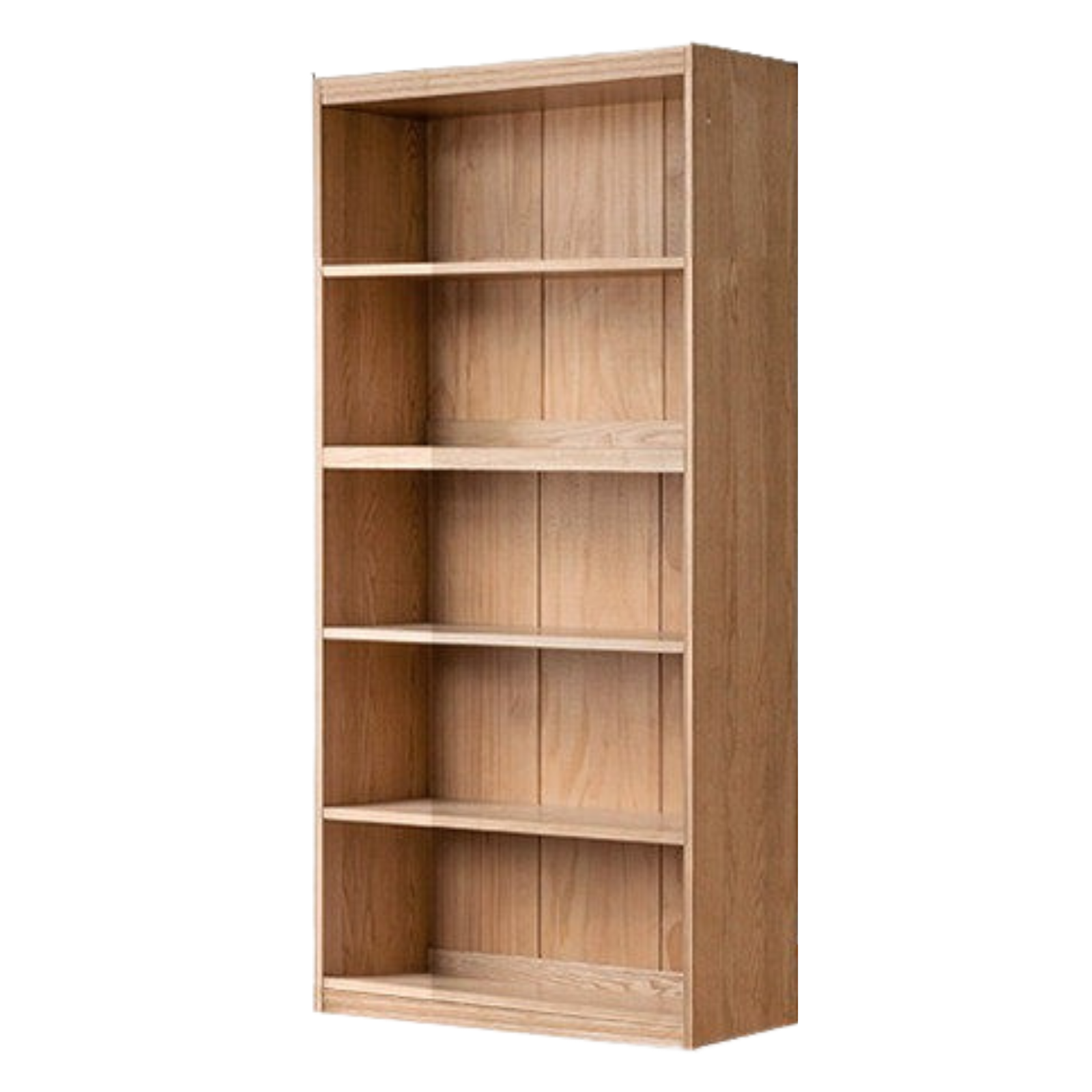 Ash, Oak Solid Wood Modern Combination Bookcase Integrated Card Seat