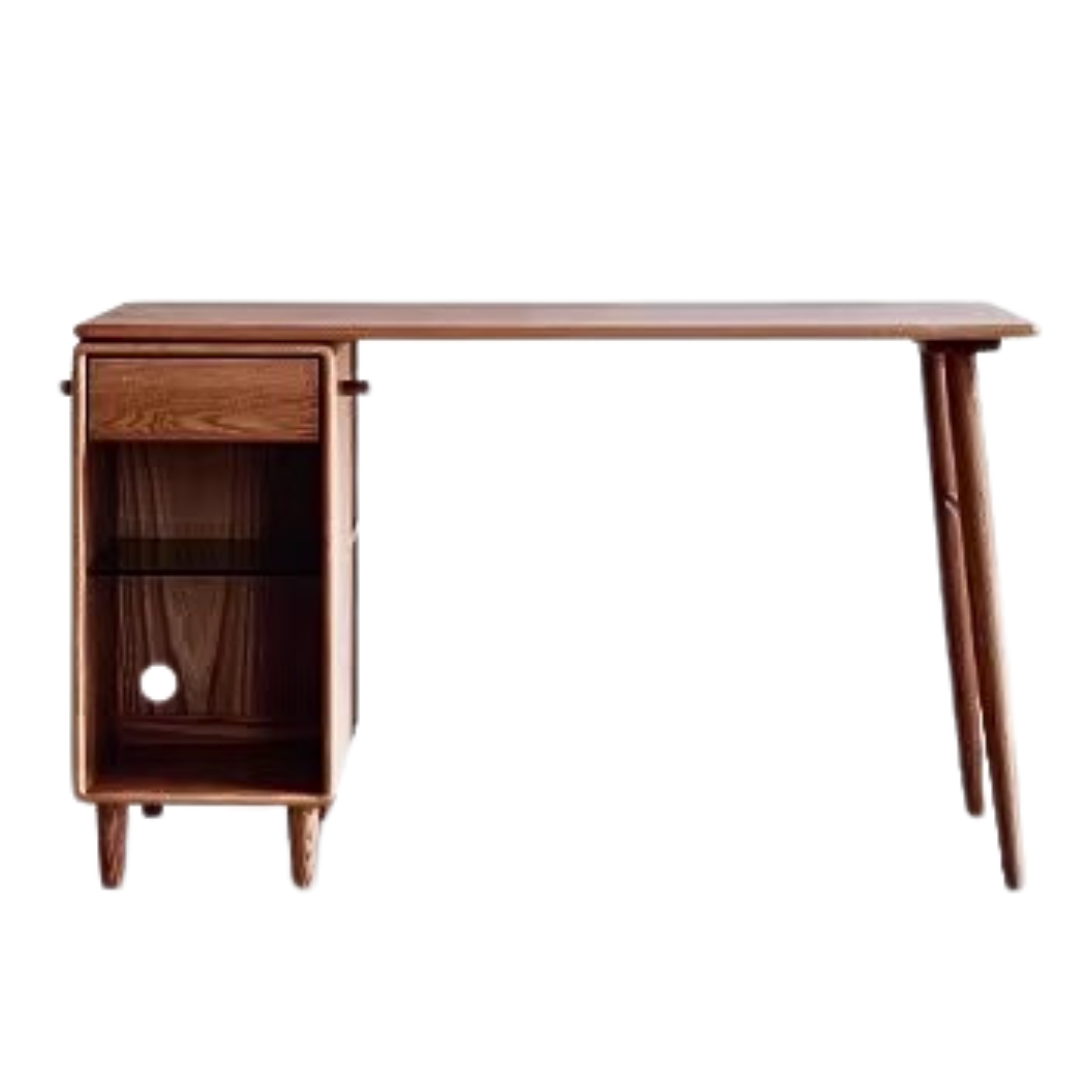 Oak, Solid Rubberwood Double Office Desk