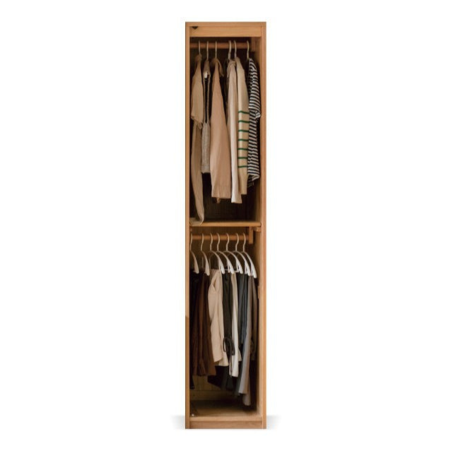 Oak Solid Wood Modern Wardrobe Free Combination.