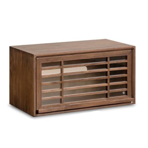 Black Walnut Solid Wood Free Combination Multifunctional Bookcase.