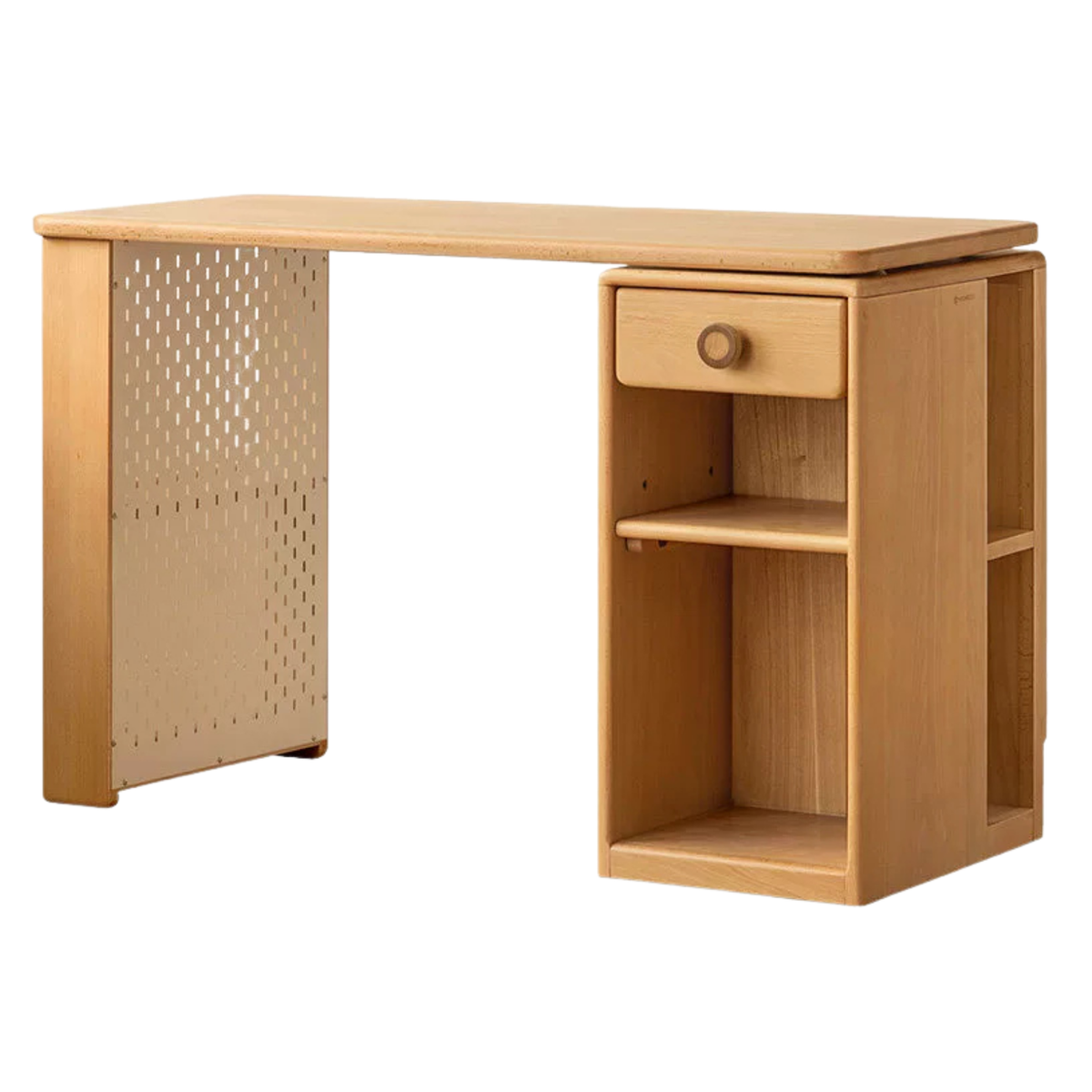 Beech Solid Wood Telescopic Student Writing Desk