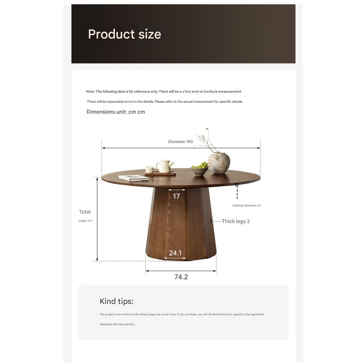 Ash, Black Walnut Solid Wood Modern Large Dining Table