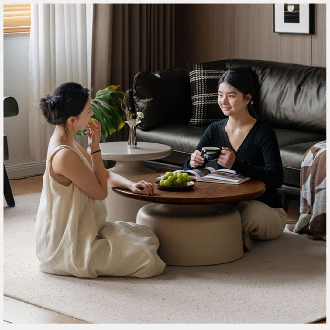 Black Walnut, Solid RubberWood, Poplar Solid Wood Coffee Table.