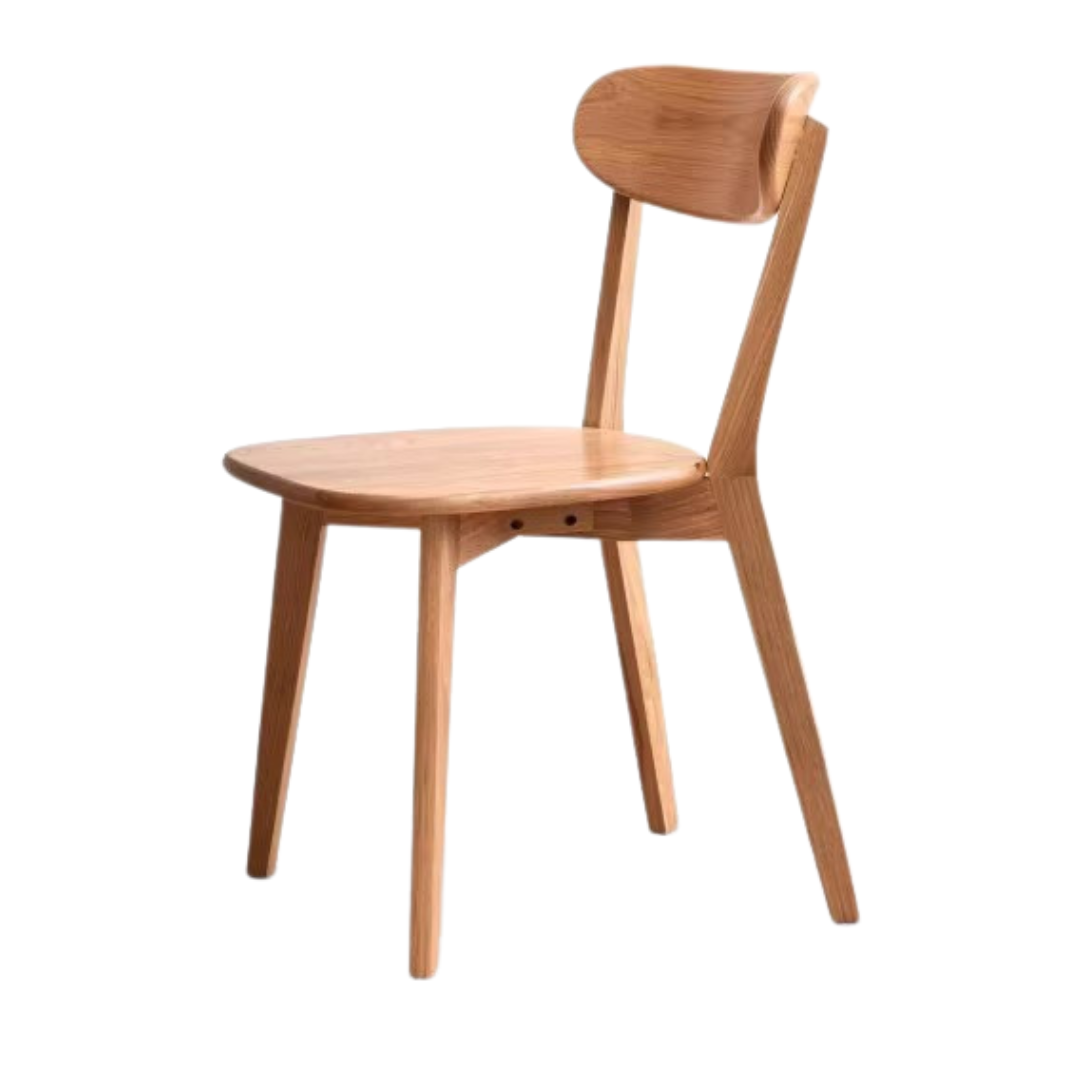 Cherry Solid Wood Modern Dining Chair