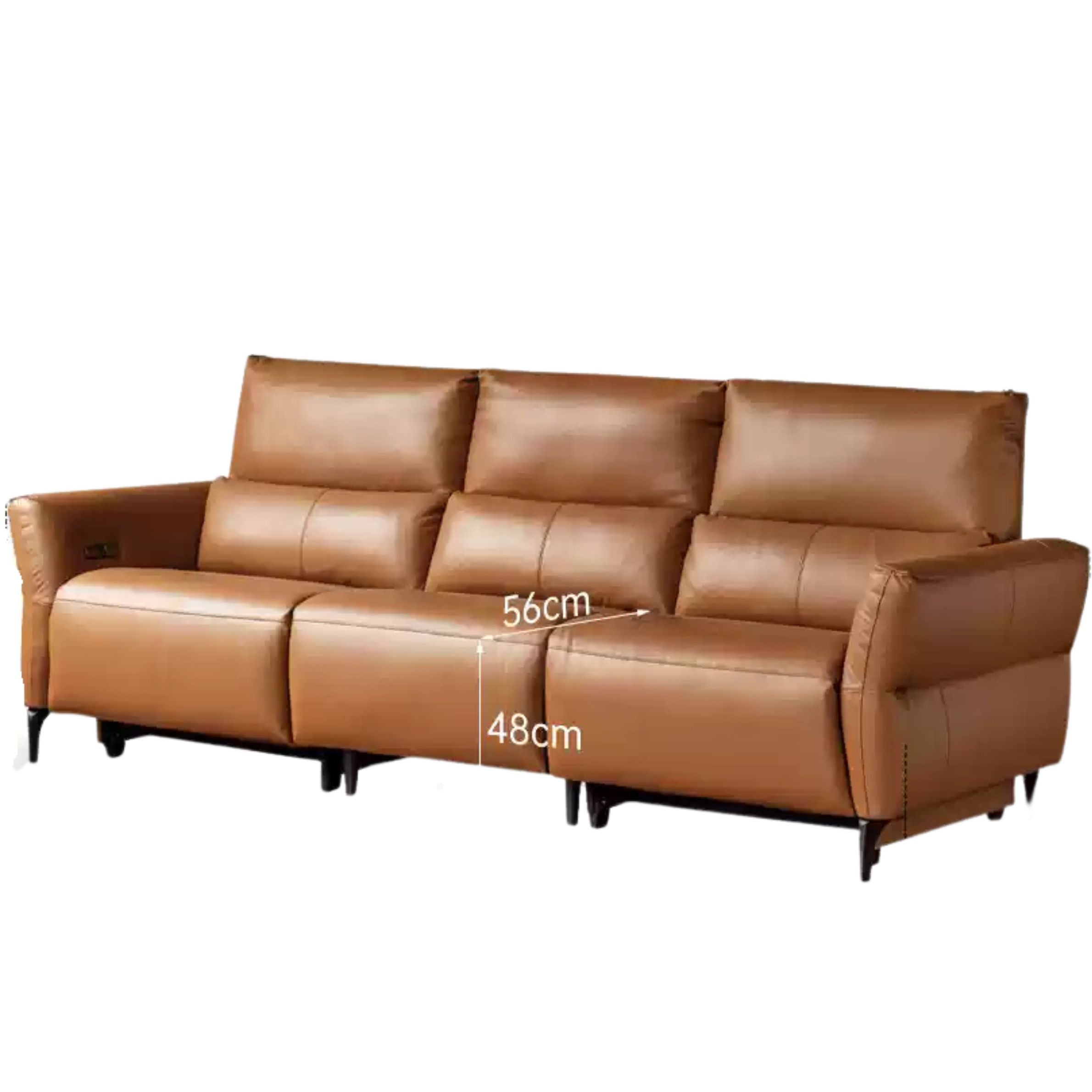 Genuine Leather Electric high back Sofa