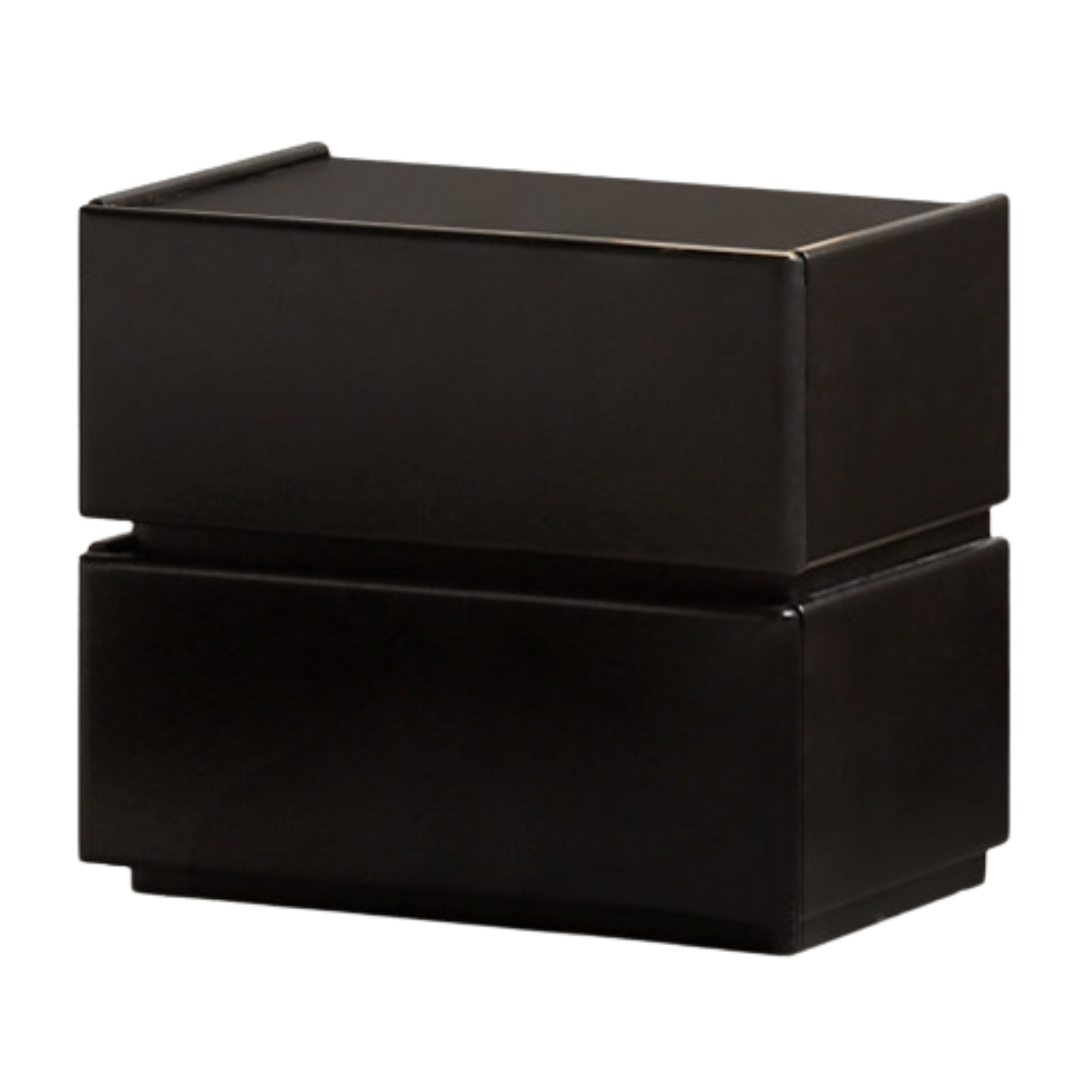Solid RubberWood Modern Nightstand