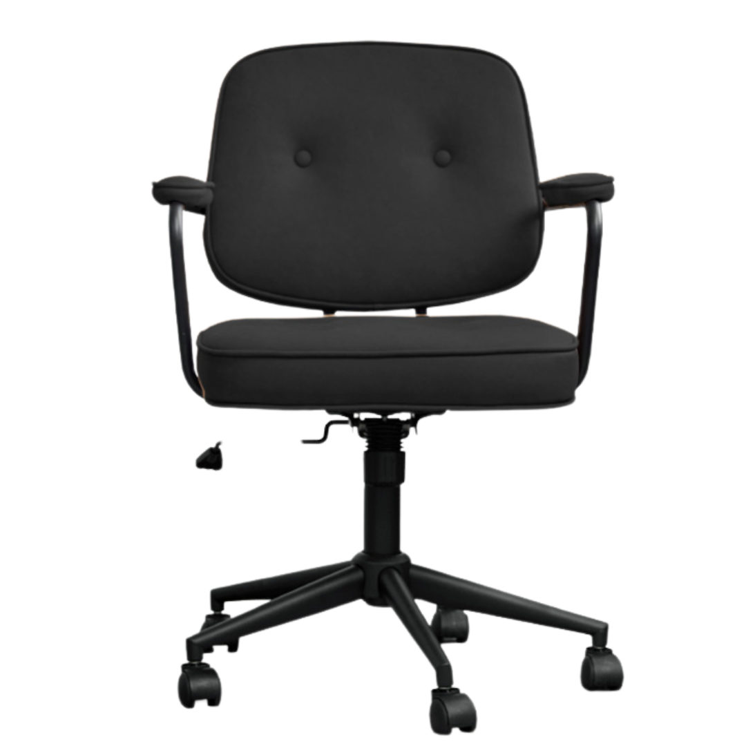 Genuine Leather, Technical Fabric Office Chair.