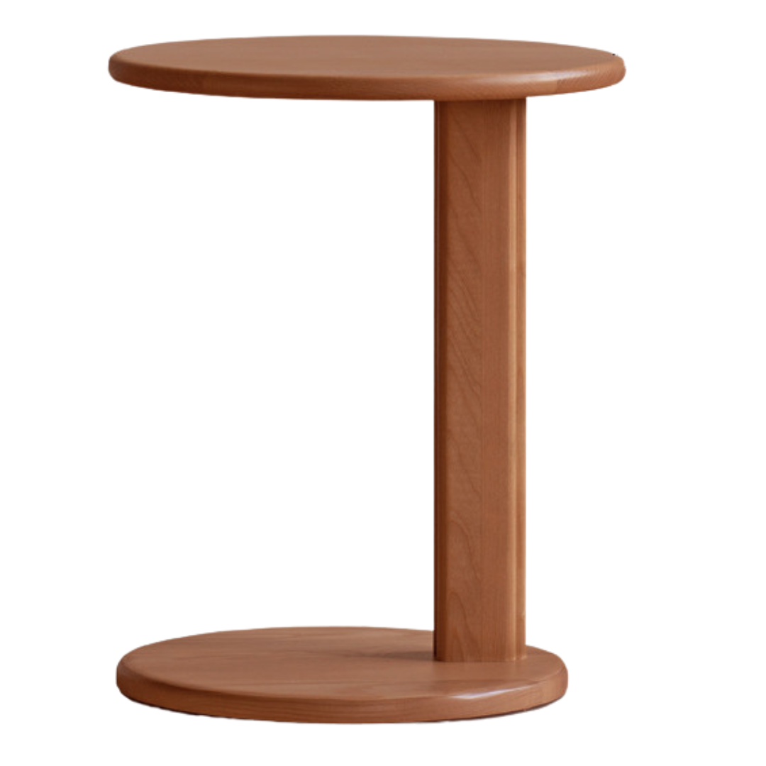Black Walnut, Ash Solid Wood Combination Rock Plate Coffee Table