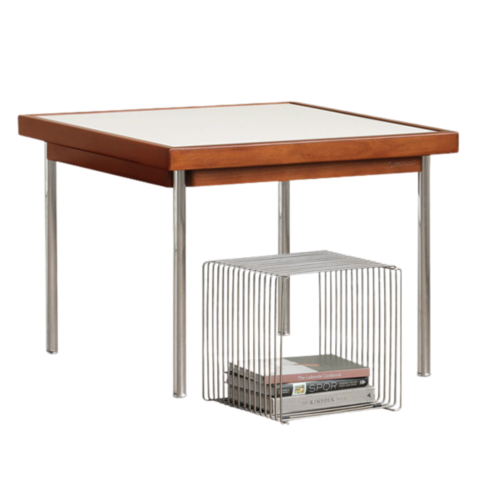 Poplar Solid Wood Ancient Square Coffee Table