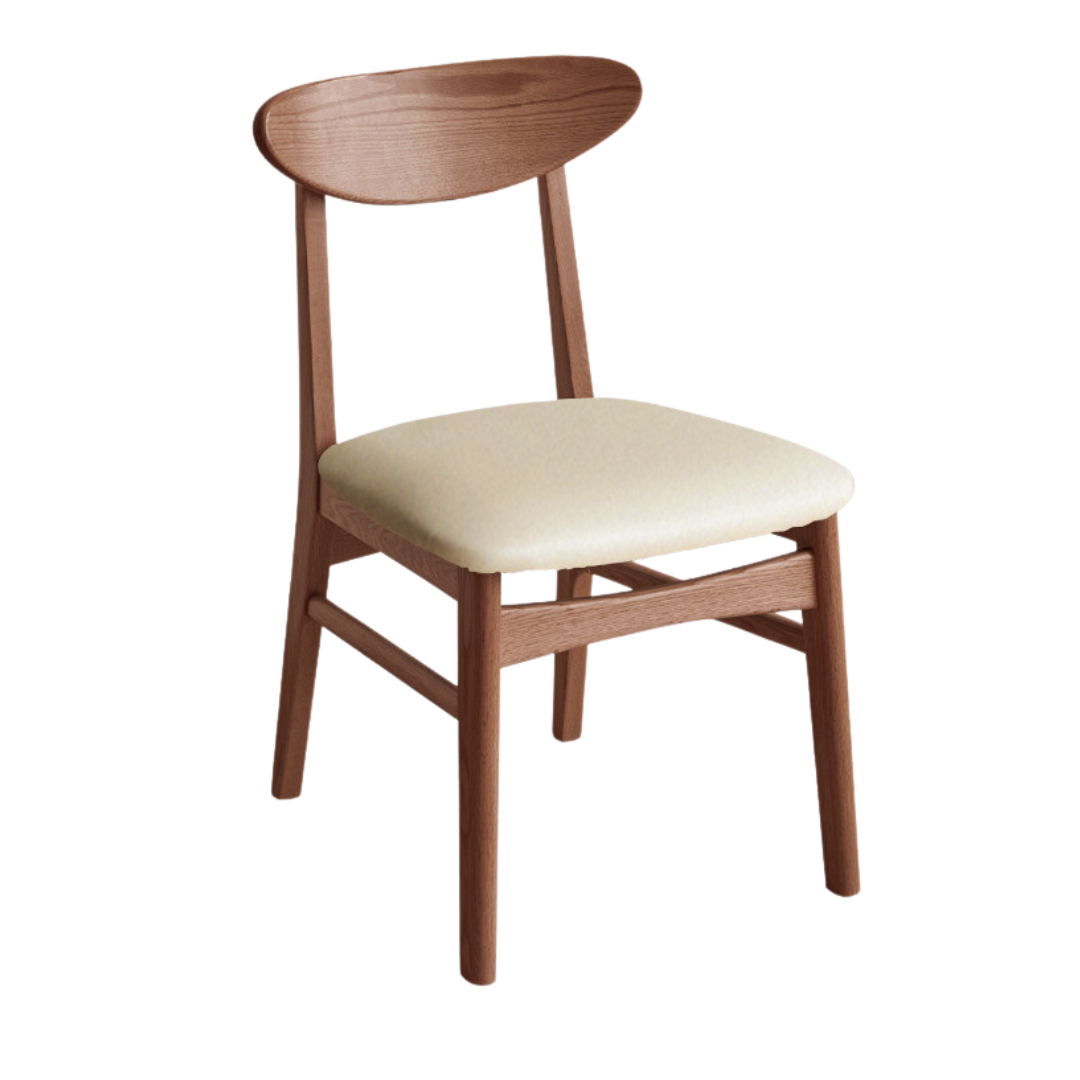 Ash, Oak Solid Wood Dining Chair 4 Pcs Set