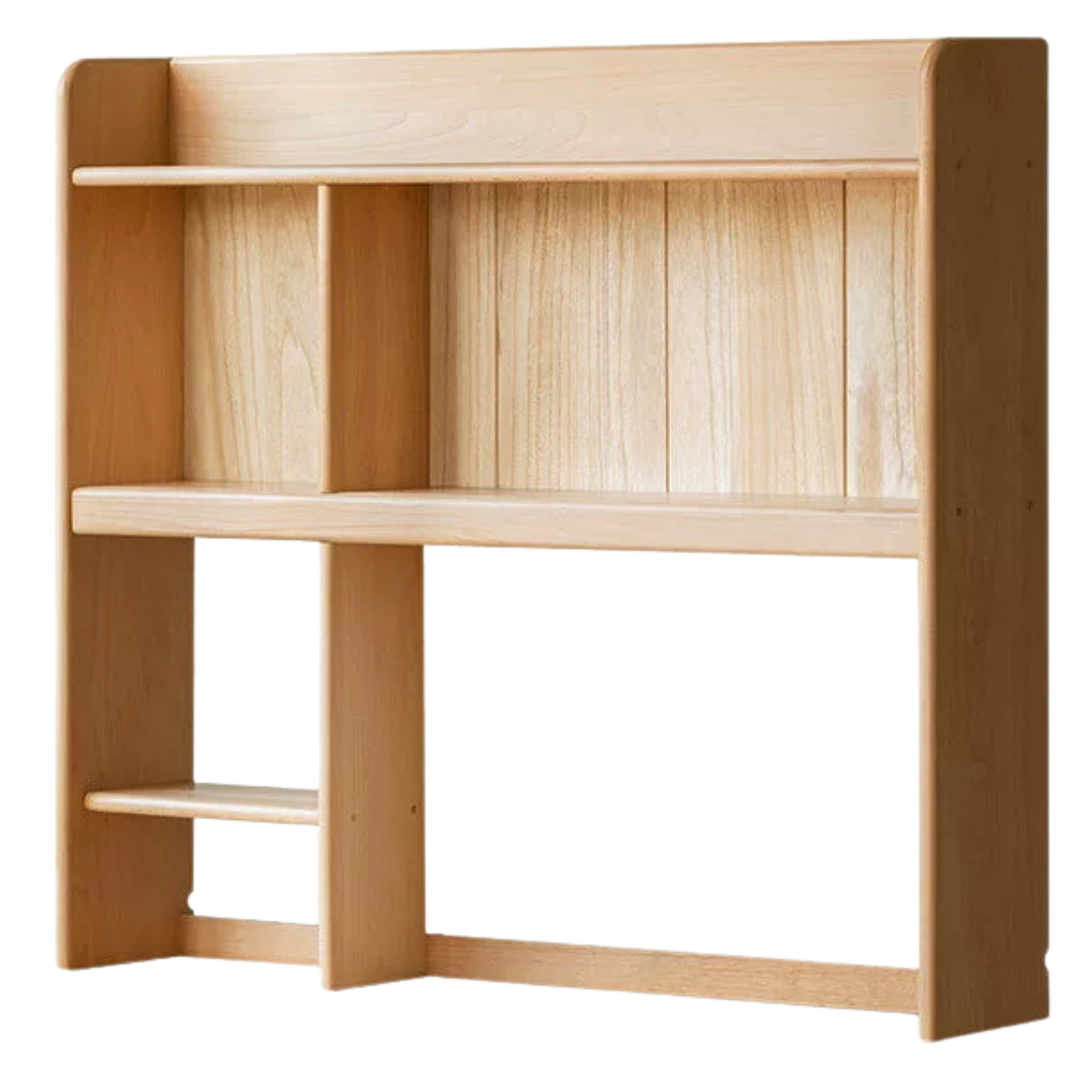 Beech, Oak, Tulipwood Solid Wood, Solid RubberWood Study Desk with Shelf