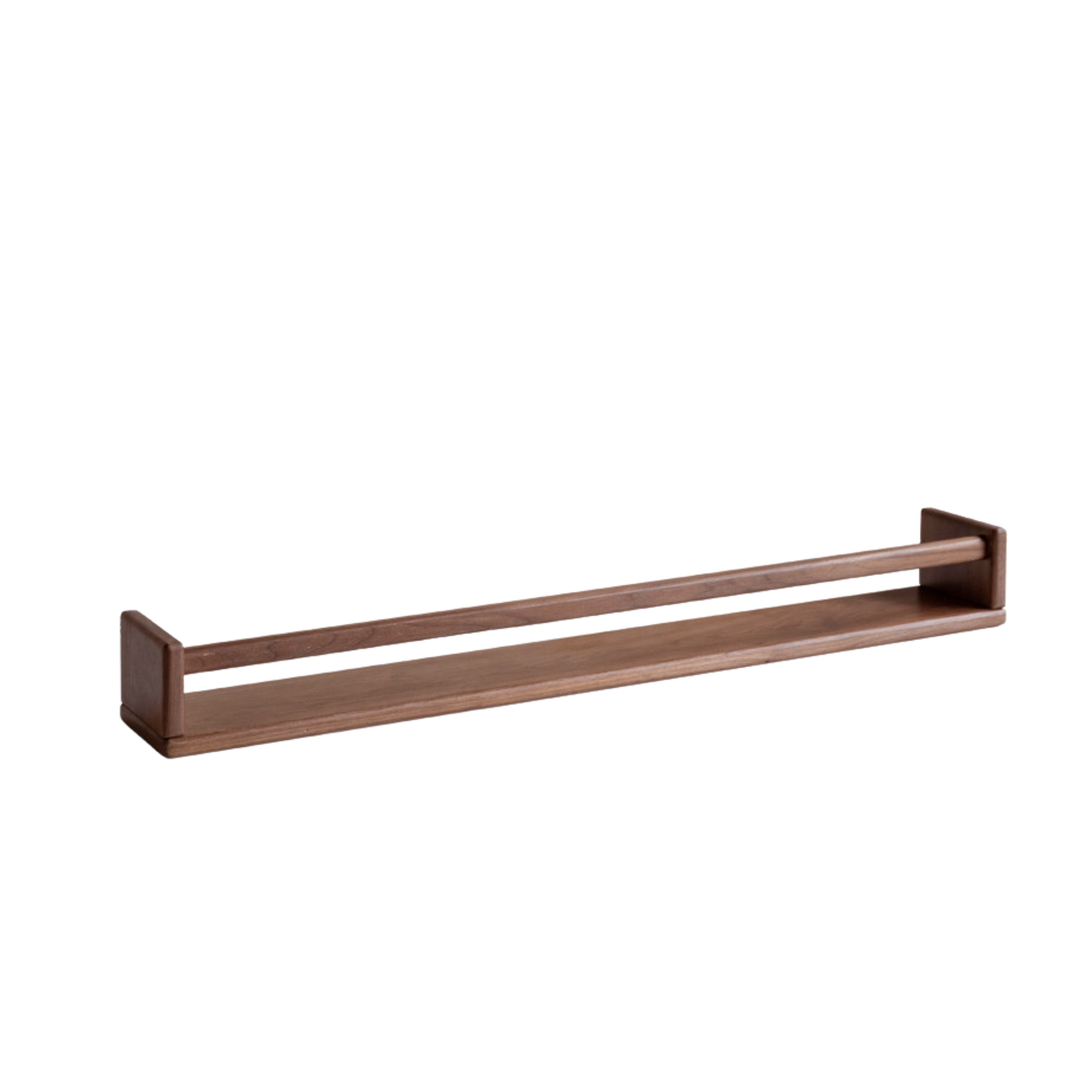 Black walnut, Cherry Solid Wood Wall Rack Hanging Storage Bookshelf