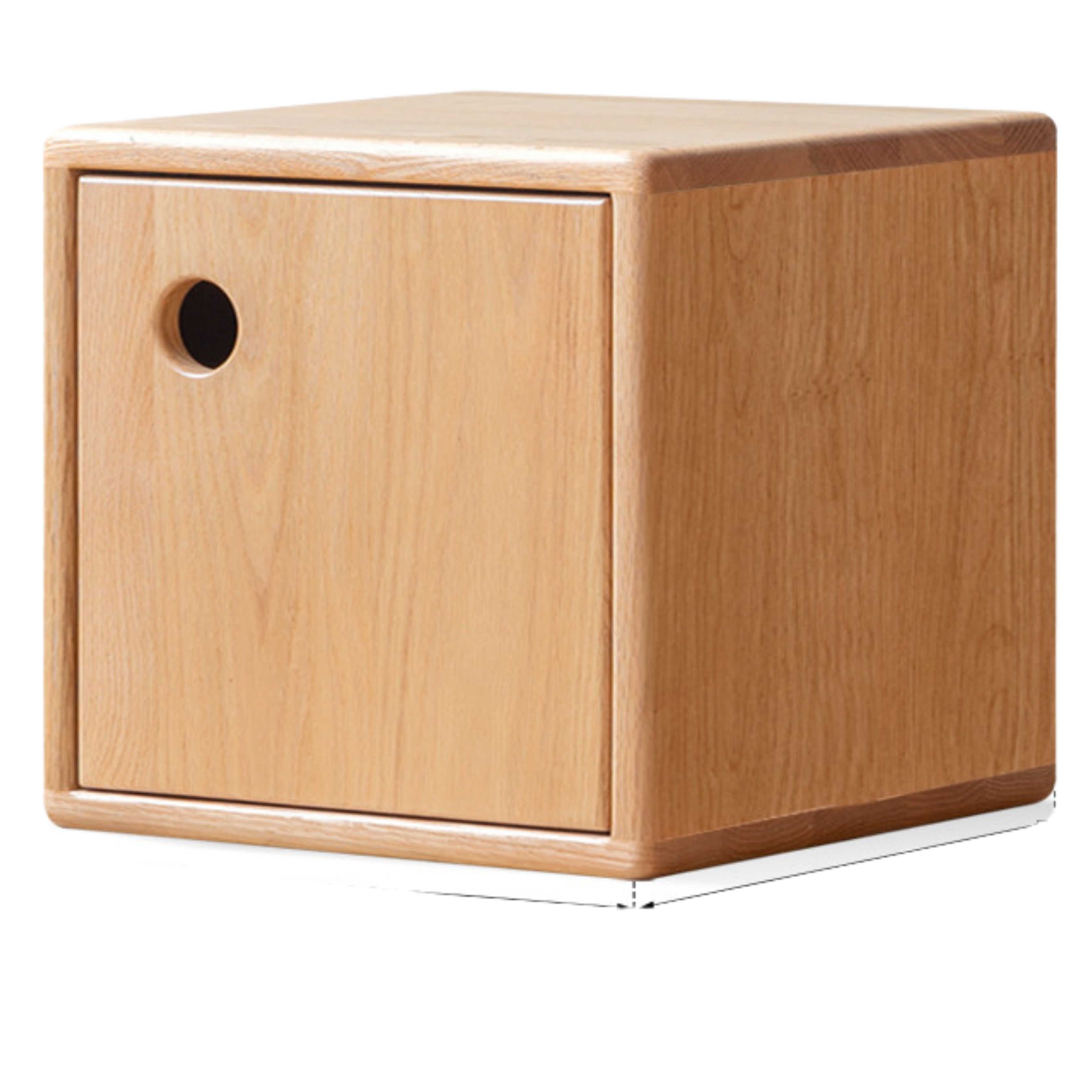 Oak, Cherry Solid Wood Free Combination Bookshelf