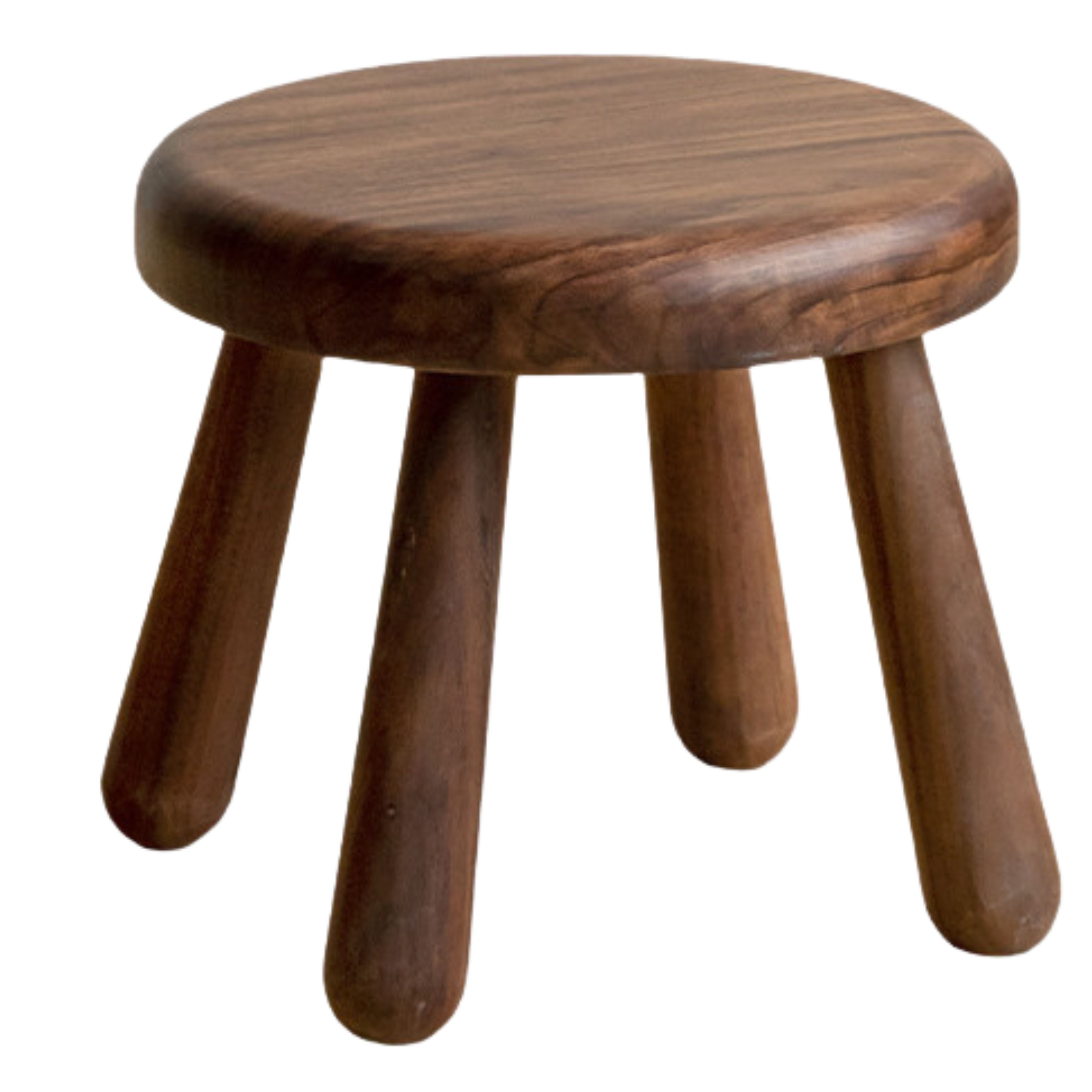 South American Walnut, Black Walnut, Ash Solid Wood Side Chair Small Stool