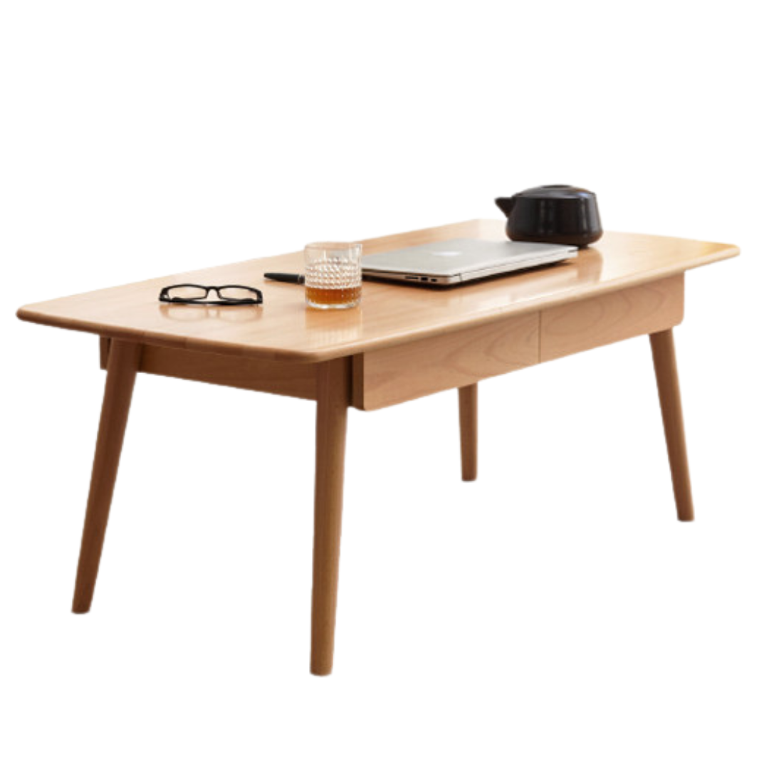 Beech Solid Wood Coffee Table