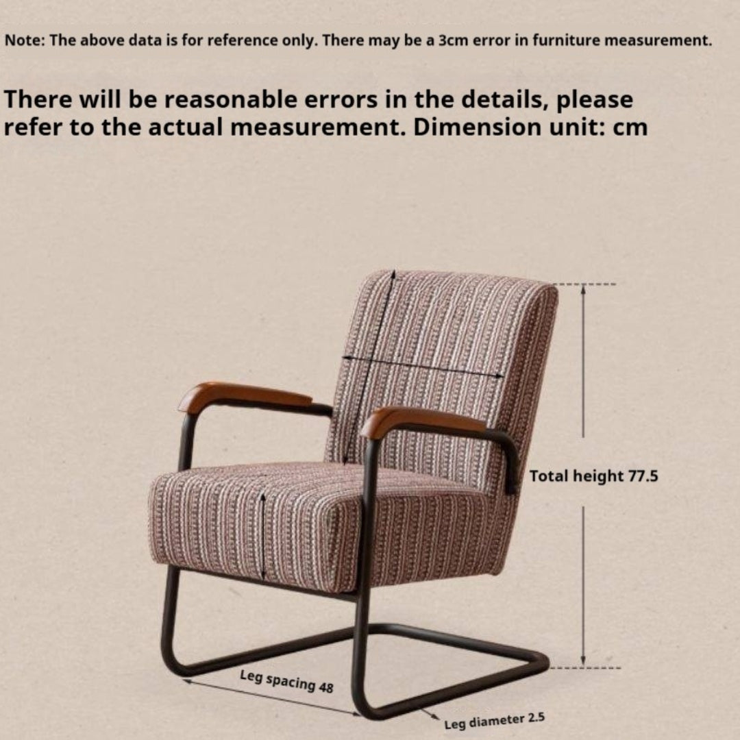 Fabric Bow armChair – Antique Style