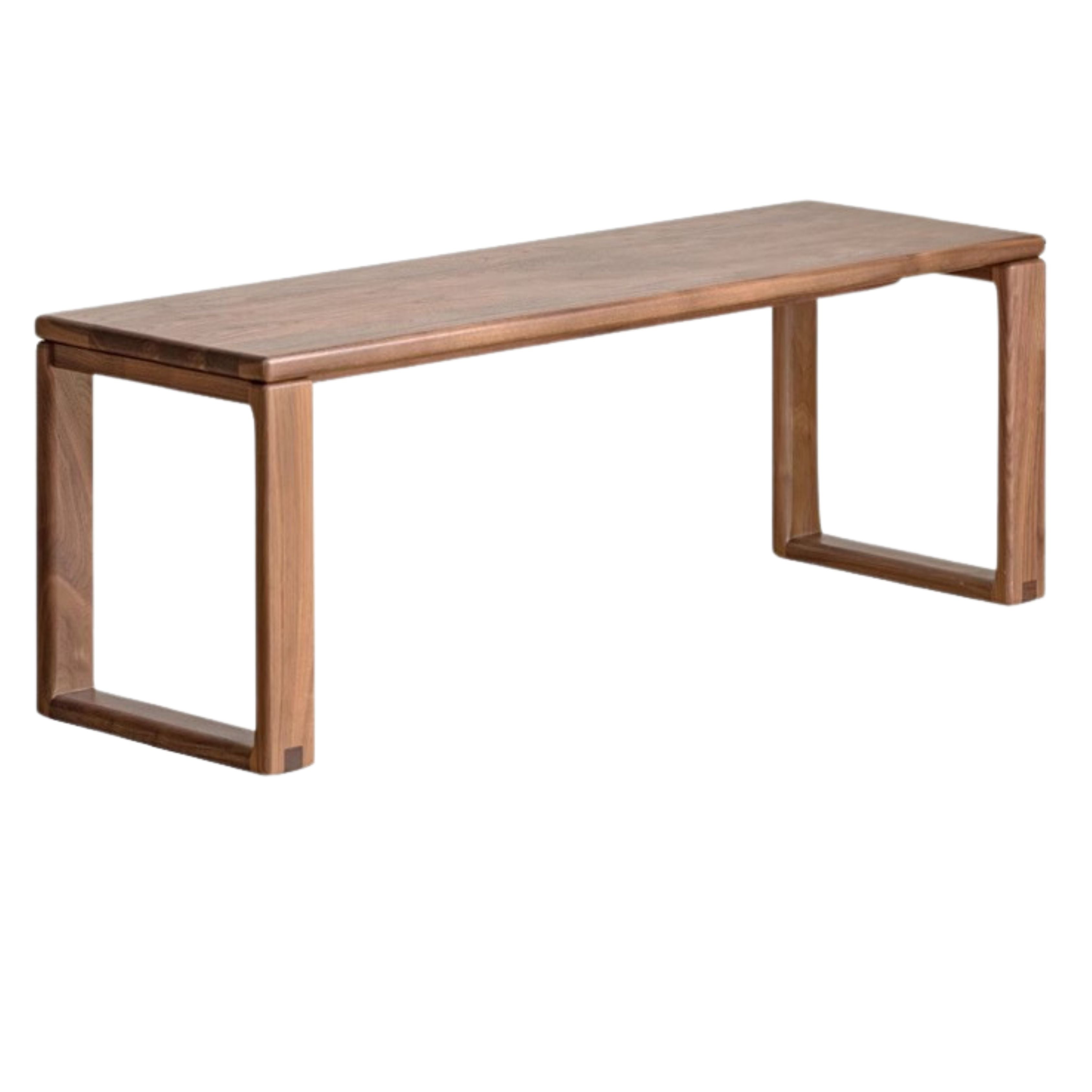 Black Walnut, Oak, Ash Solid Wood Long Bench