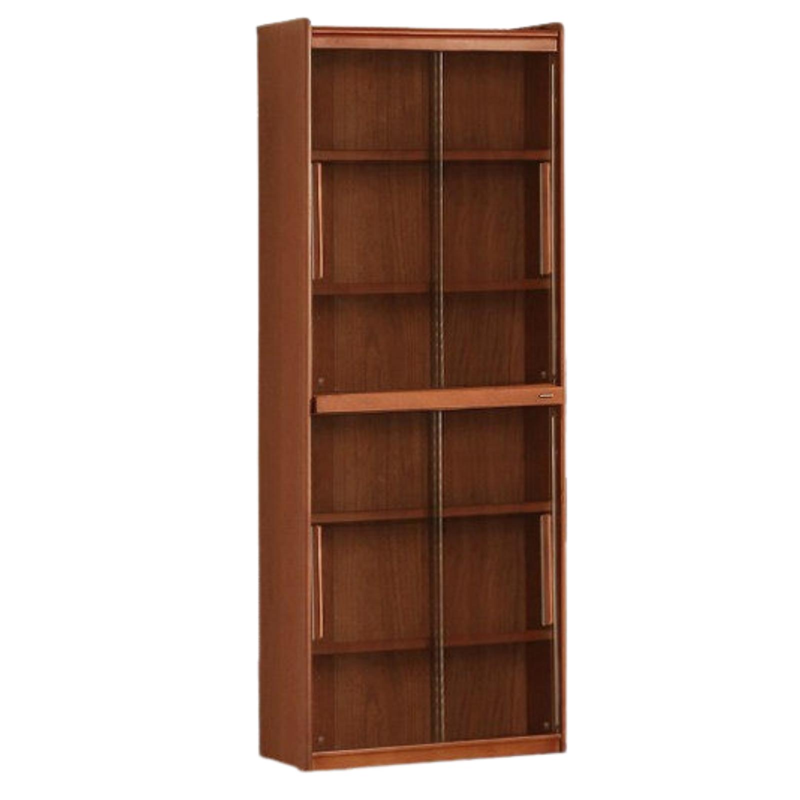 Poplar Solid Wood Antique Style Bookshelf Combination