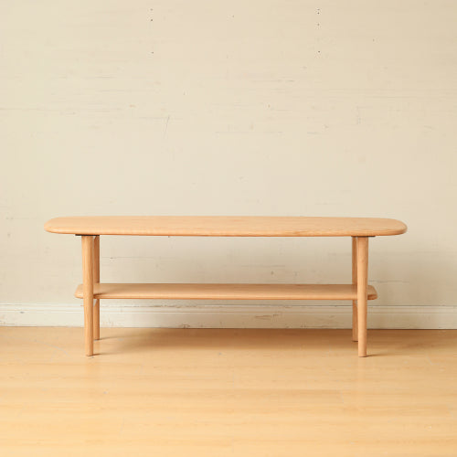Oak Solid Wood Modern Coffee Table