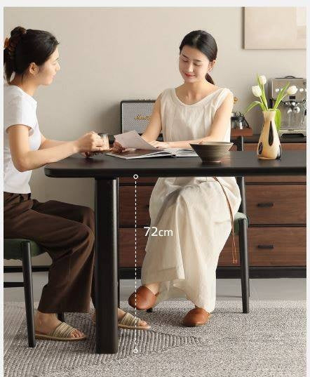 Oak Solid Wood Modern Large Dining Table