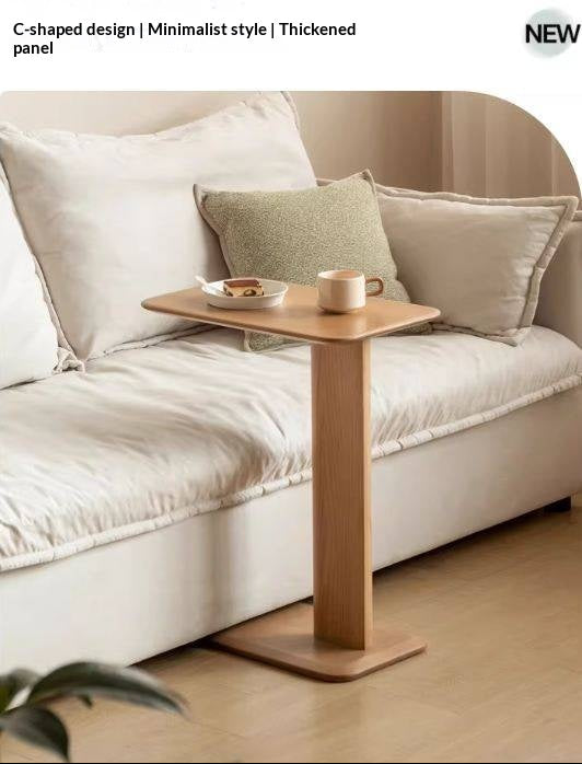 Ash, Oak, Black Walnut Solid Wood Side Table Modern Simple