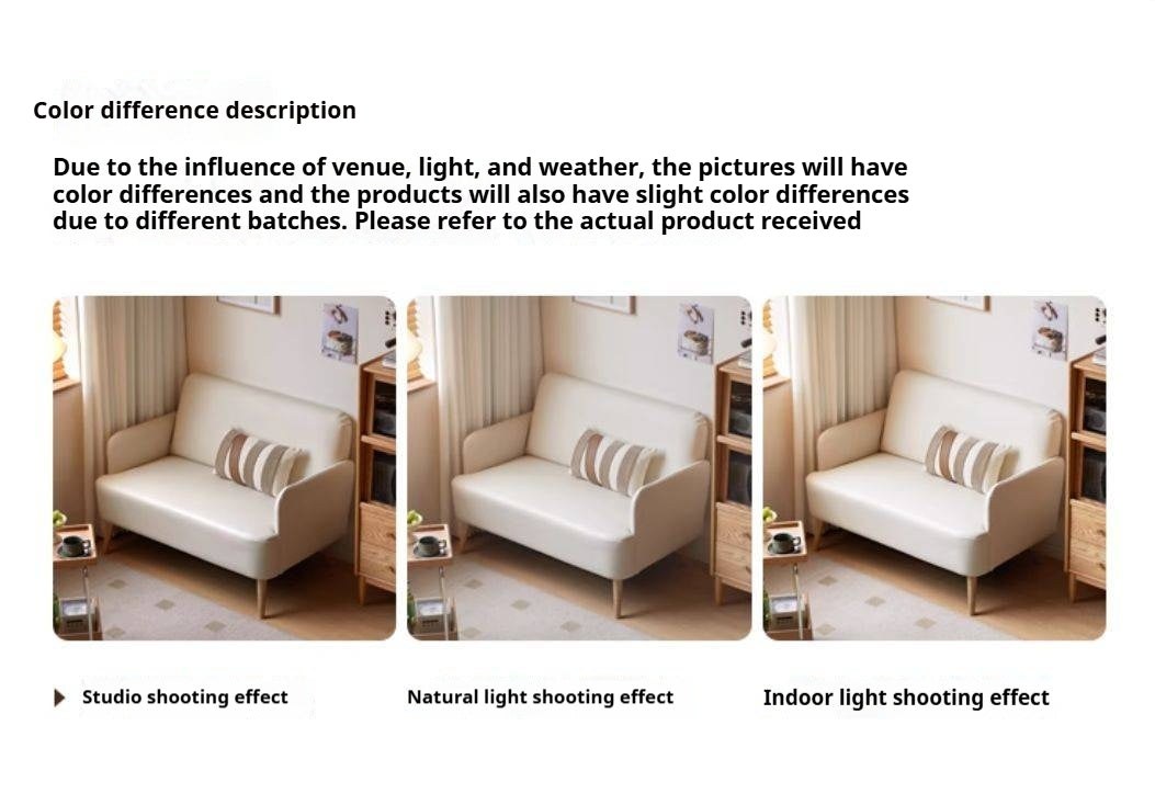 Beech Solid Wood Technology Cloth Sofa