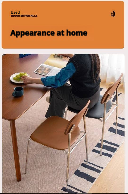 Set 4 pcs Beech Solid Wood Middle-Ancient Style Dining Chair